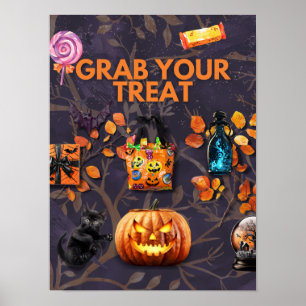 Poster d'Halloween - Idéal pour les Bandes ou les 