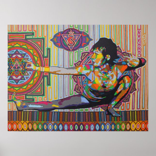 Poster Dharana - 2011 as poster/canvas (Devant)
