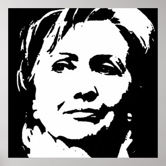 Poster d'Hillary Clinton
