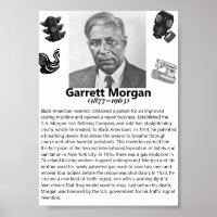 Poster d'histoire de l'Amérique noire - Garrett Mo