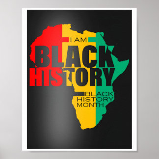 Poster d'histoire noire Bhm