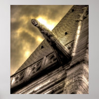 Poster d'horreur gothique