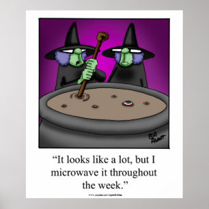 Poster d'Humour Halloween Hilarious