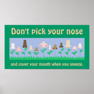 Poster d'hygiène
