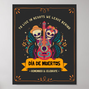 Poster Dia De Los Muertos