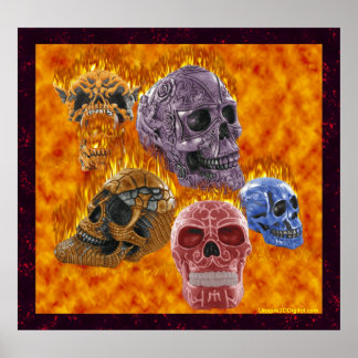 Poster Dia de Los Muertos