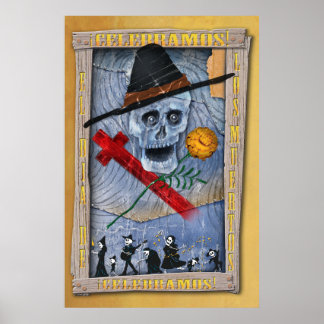 Poster Dia De Muertos