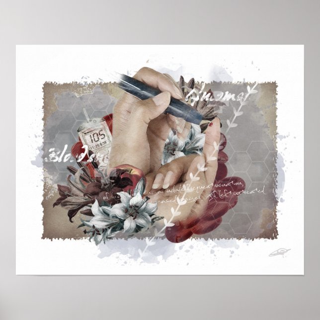 Poster "Diabète & Endocrinologie" (Devant)