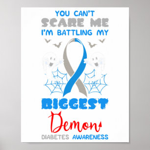 Poster Diabète Patient Type 1 2 Pancréas Diabétiques Haut