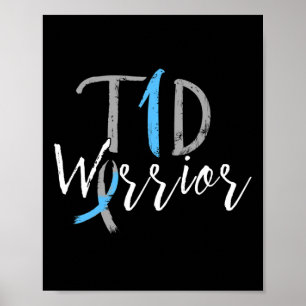 Poster Diabète Type 1 Sensibilisation au diabète