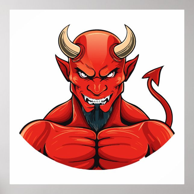 Poster Diable  (Devant)