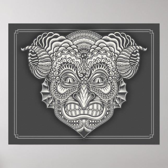 Poster Diable dans les détails (Devant)