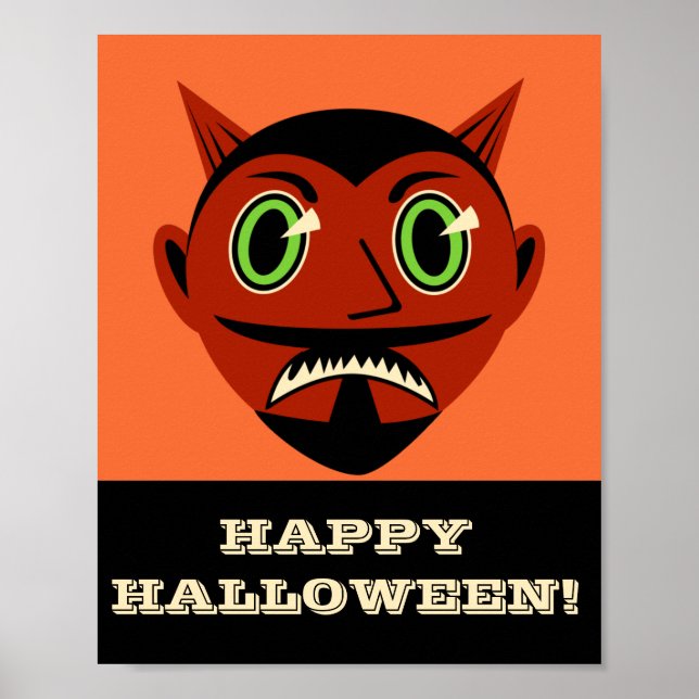 Poster Diable vintage (Devant)