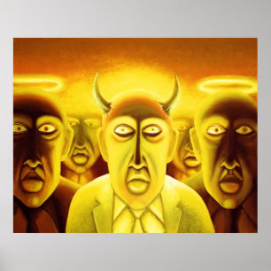 Poster Diables et anges