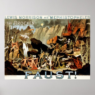 Poster Diables et faust