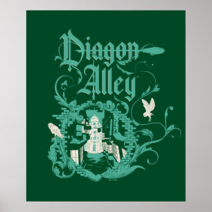 Poster DIAGON ALLEY™ Graphique Vintage