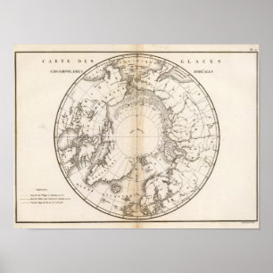 Poster Diagramme de glace boréal