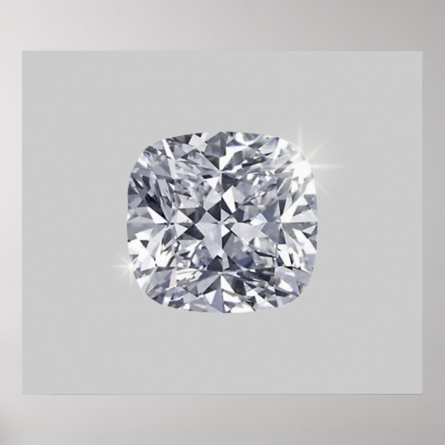 Poster Diamant en forme (Devant)