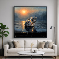 Diamant humide - Style impressionniste Art mélanco