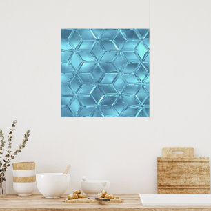 Poster Diamants de cristal