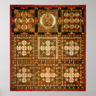 Poster Diamond Realm Mandala