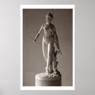Poster Diana la Chasse, 1780 (marbre)