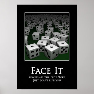 Poster Dice Gods