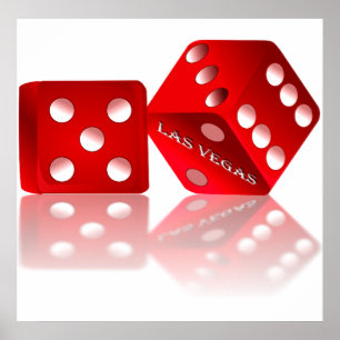 Poster Dice Las Vegas