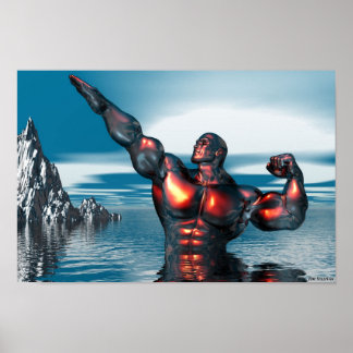 Poster dieu de la mer