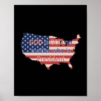 Poster Dieu est Dieu