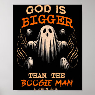 Poster Dieu Est Plus Grande Saison Épouvante Chrétien Drô
