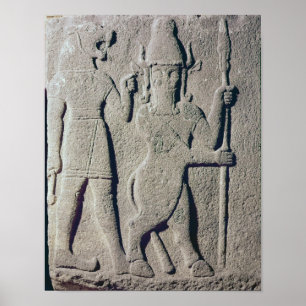Poster Dieu hittite Uomi, Karkemish