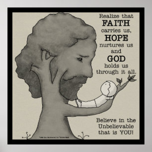 Poster Dieu nous soutient