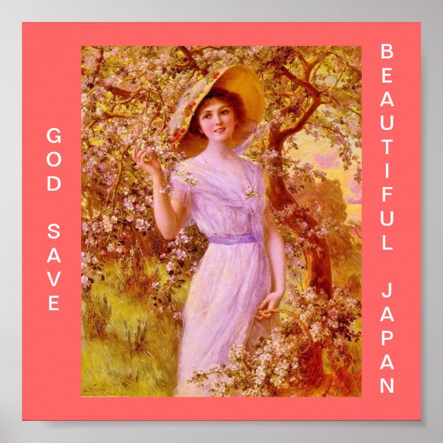 POSTER DIEU SAUVE BEAU JAPON (Devant)
