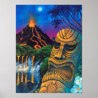 Poster Dieu Tiki