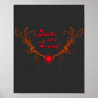 Poster Dieu Vit En Moi