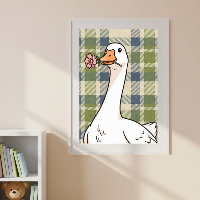 Poster Digital and Physical Print with Cute Duck  (Créateur téléchargé)