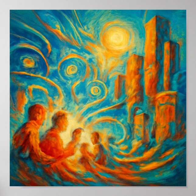 Poster Digital Pulse of Modernity (Devant)