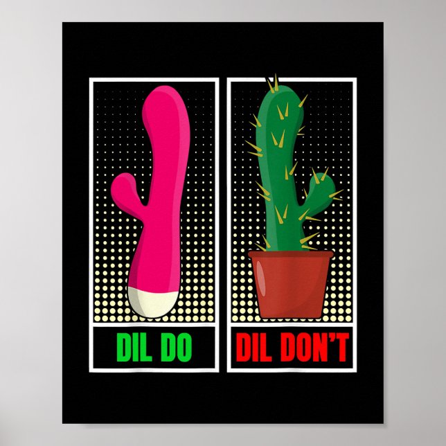 Poster Dil Do Dil Ne Dil Pas Drôle Inapproprié (Devant)