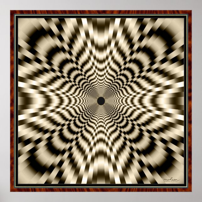 Poster Dilation du temps gravitationnel (Devant)