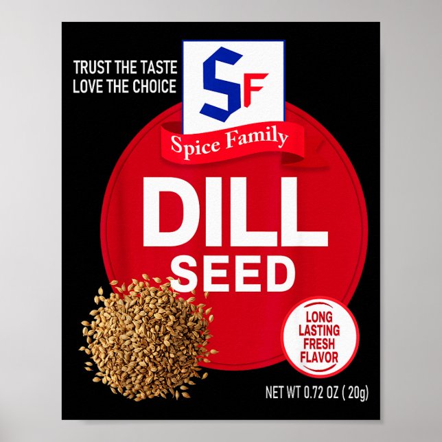 Poster Dill Seed Halloween Sce Costume Group Matching  (Devant)