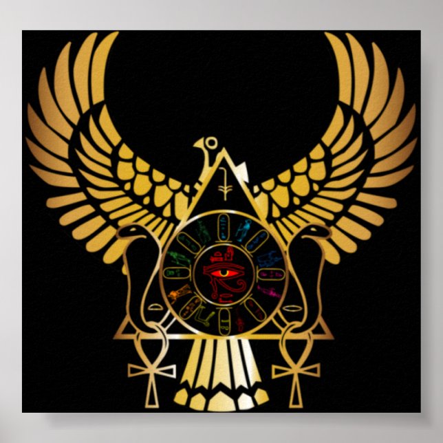 Poster d'images égyptiennes (Devant)