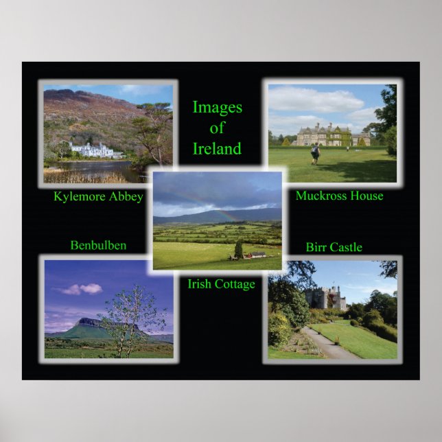 Poster d'images irlandaises (Devant)
