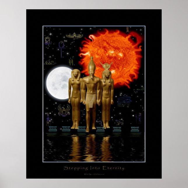 Poster d'Imaginaire de style égyptien antique (Devant)