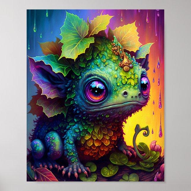 Poster d'Imaginaire du Monstre de la Grenouille Cu (Devant)