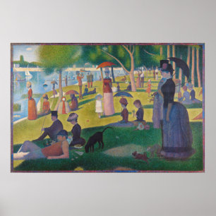 Poster Dimanche après-midi sur l'île de La Grande Jatte