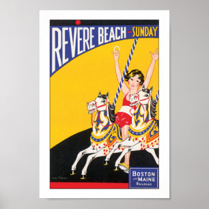 Poster Dimanche de Revere Beach