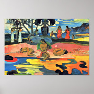 Poster Dimanche (Mahana No Atua) Par Gauguin Paul
