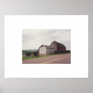 Poster Dimanche matin rassemblement d'Amish