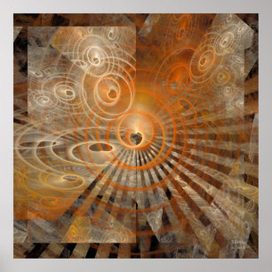 Poster 'Dimensions du coeur ouvert'